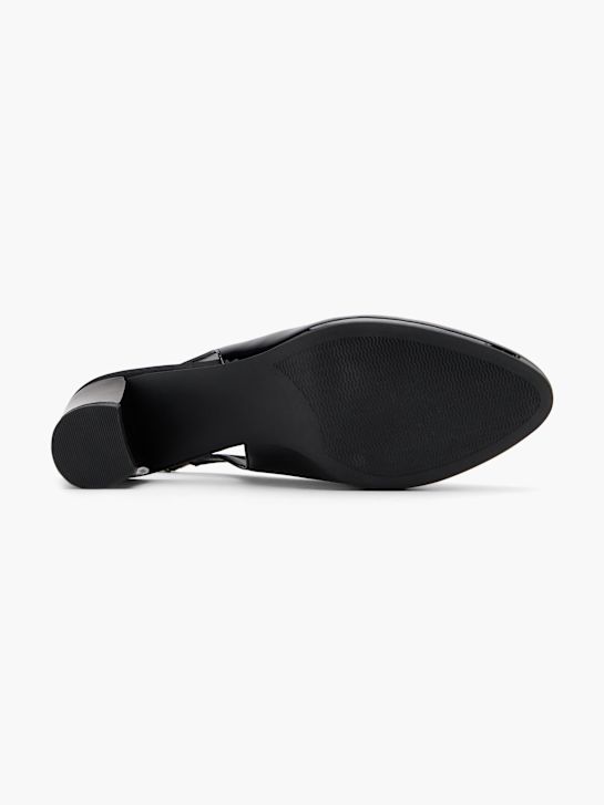 Graceland Slingback salonke Crna 123146 4