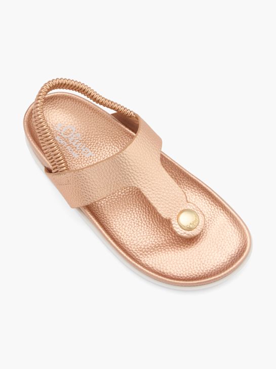 s.Oliver Zehentrenner-Sandale Rosegold 123091 2