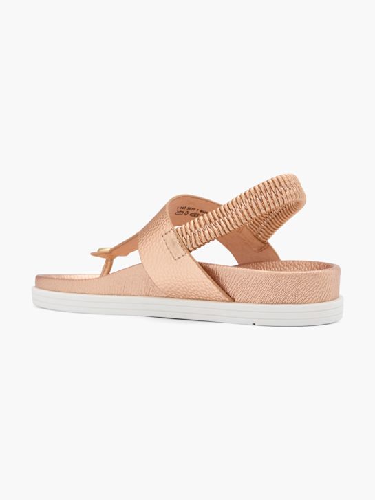 s.Oliver Zehentrenner-Sandale Rosegold 123091 3