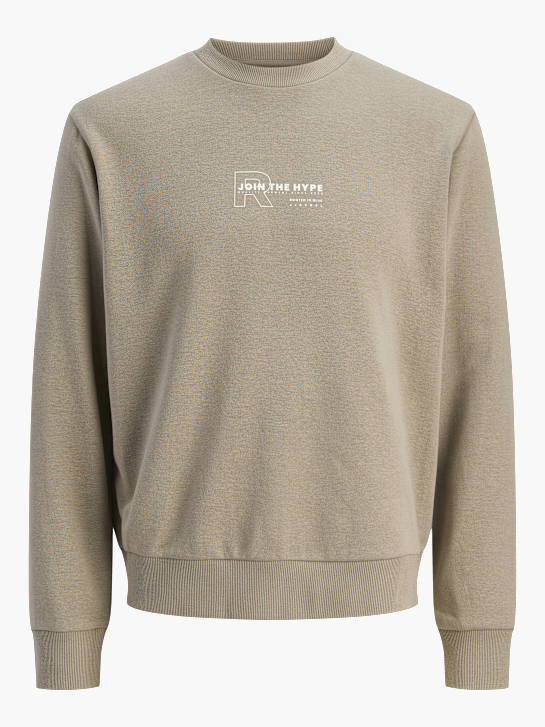 JJ Rebel Sweatshirt Taupe 123085 1