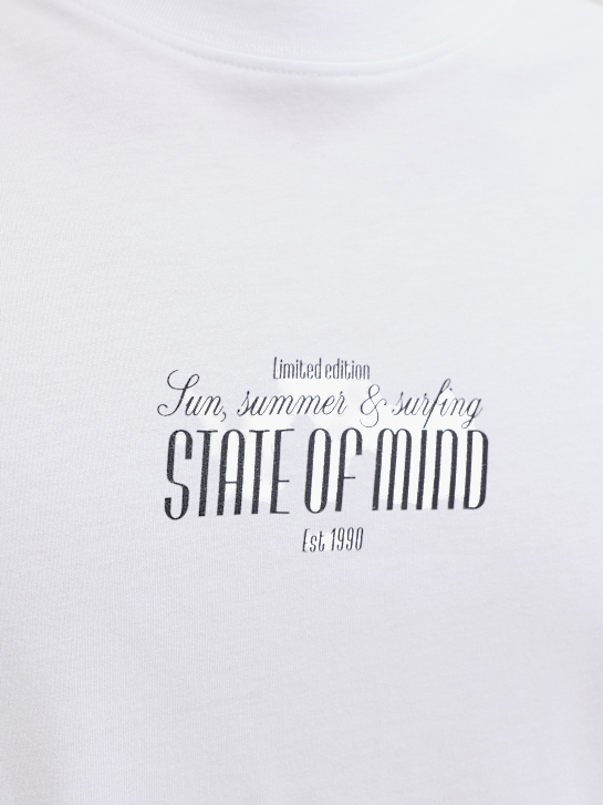 JJ Rebel Tee-shirt Blanc 123135 4