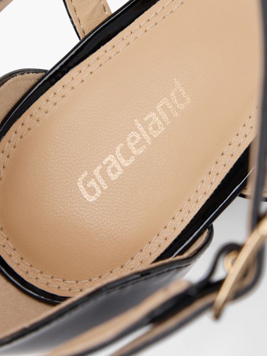 Graceland Spangenpumps Schwarz 123339 4