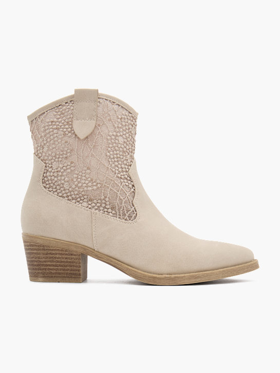 Graceland Stivale cowboy Beige 123468 1