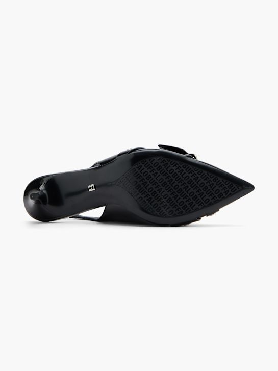 Buffalo Slingback heel Black 123489 4