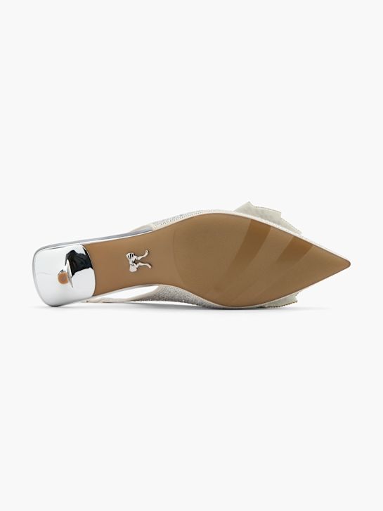 Bridgerton Slingback pump Silver 123545 4