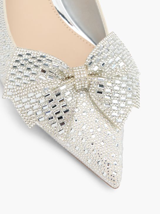Bridgerton Slingback pump Silver 123545 5