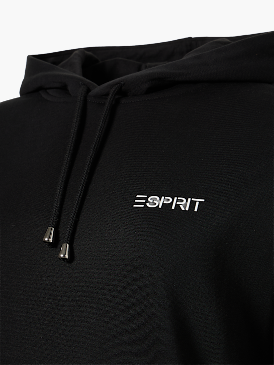 ESPRIT Bluza z kapturem Czarny 124040 5