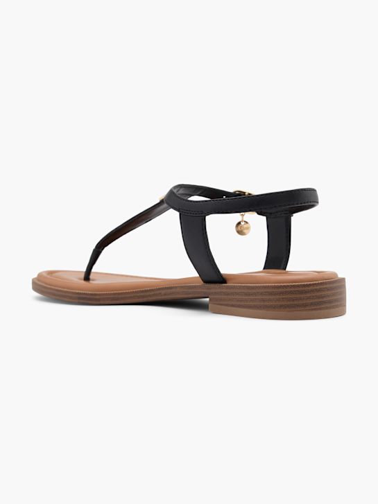 s.Oliver Sandalias de dedo Negro 124226 3