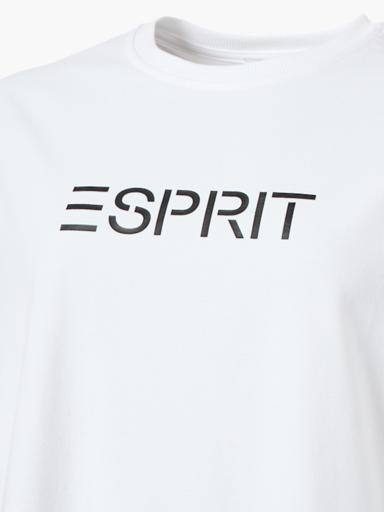 ESPRIT Tee-shirt Blanc 124129 5