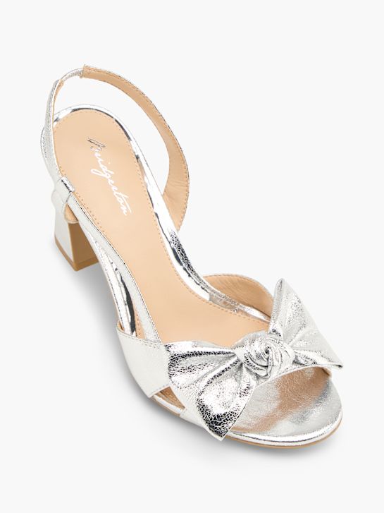 Bridgerton Sandalias de tacón Plata 124275 2