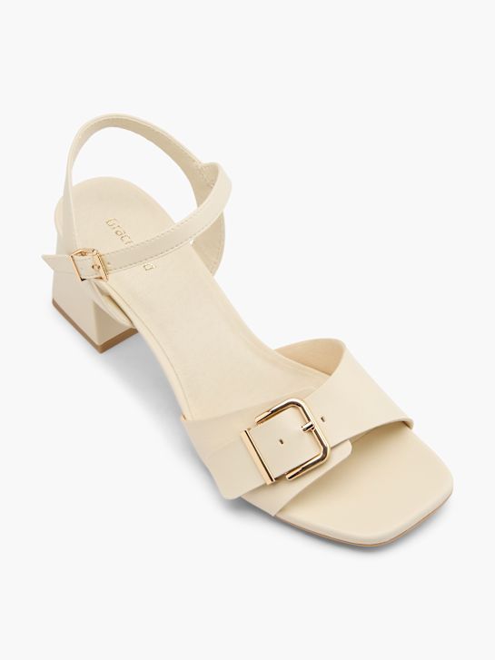 Graceland Heeled sandal Beige 124289 2