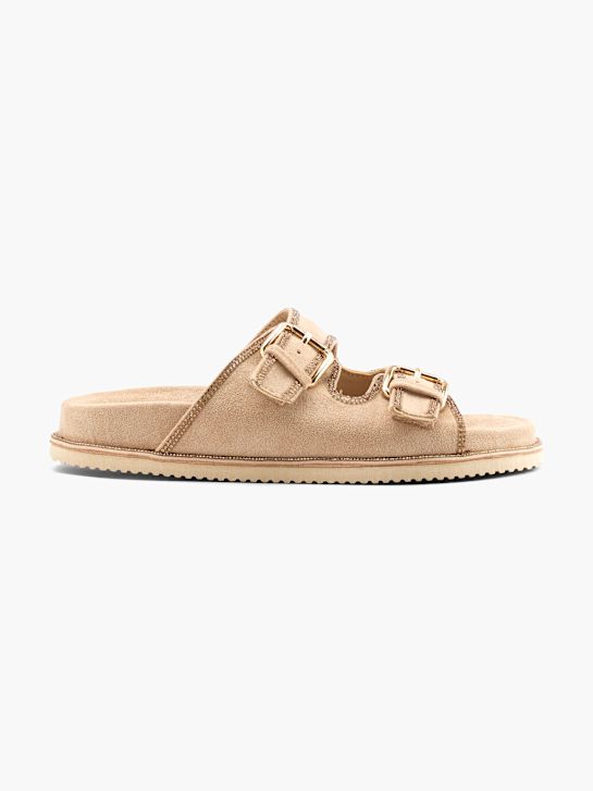 Claudia Ghizzani Tieffuß Pantolette Beige 124308 1