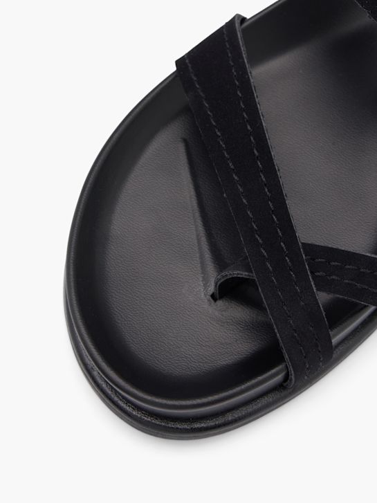 Catwalk Tieffuß Pantolette Schwarz 124486 5