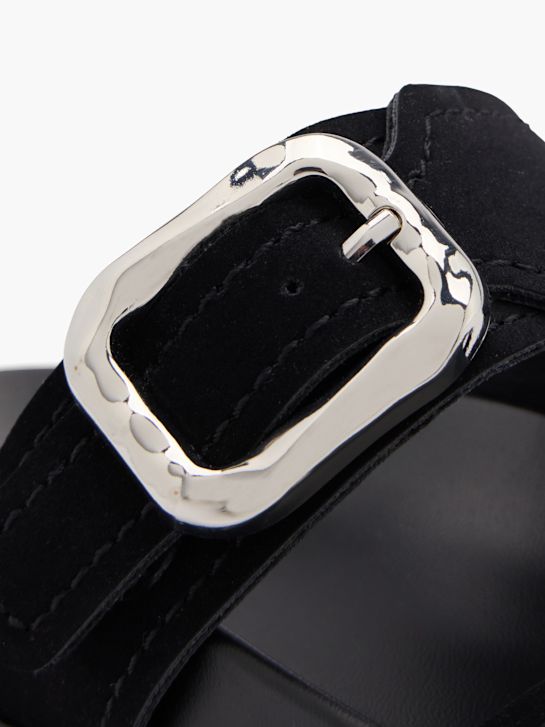 Catwalk Tieffuß Pantolette Schwarz 124486 6
