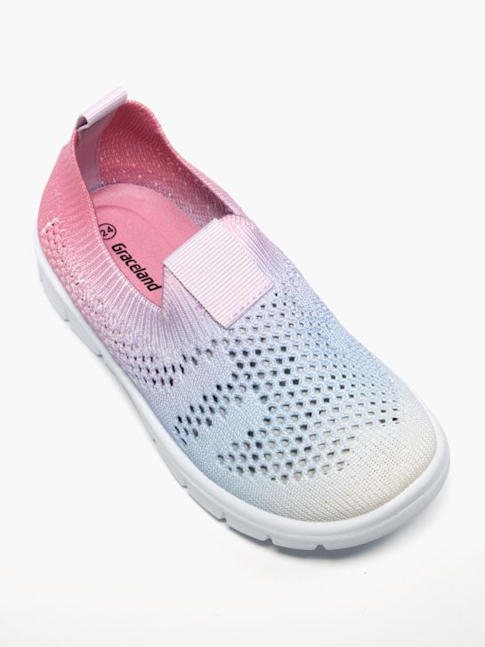 Graceland Slip-on trainer Pink 124509 2