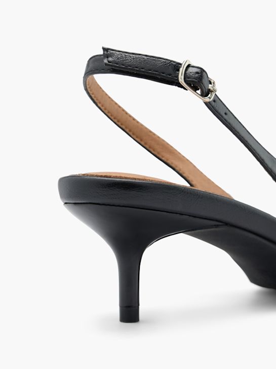 Läst Copenhagen Slingback pump Sort 124610 6