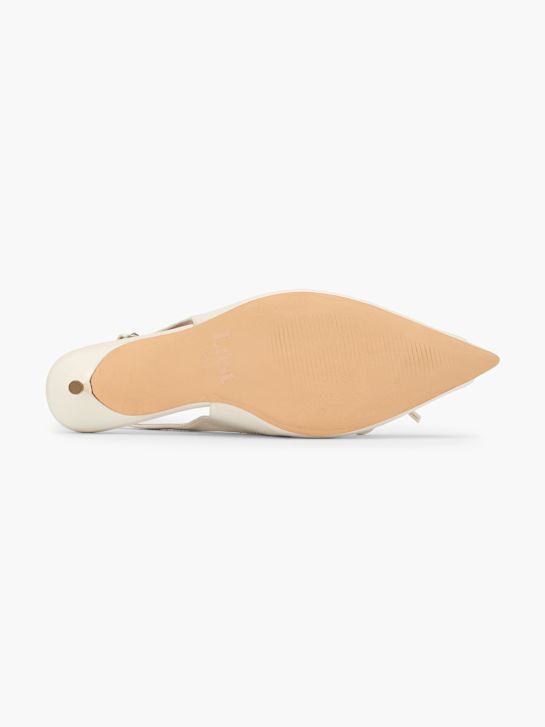 Läst Copenhagen Slingback pump Offwhite 124608 4