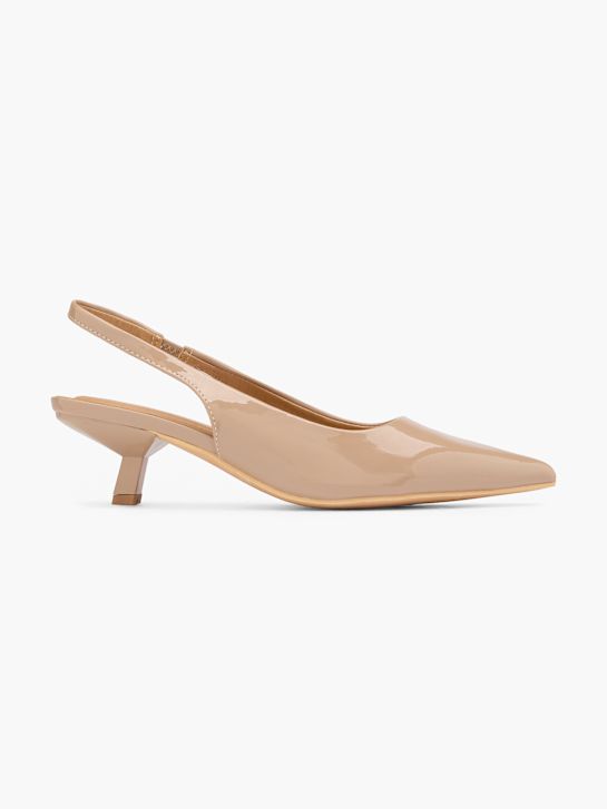 Läst Copenhagen Slingback pump Beige 124612 1