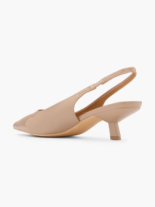 Läst Copenhagen Slingback pump Beige 124612 3