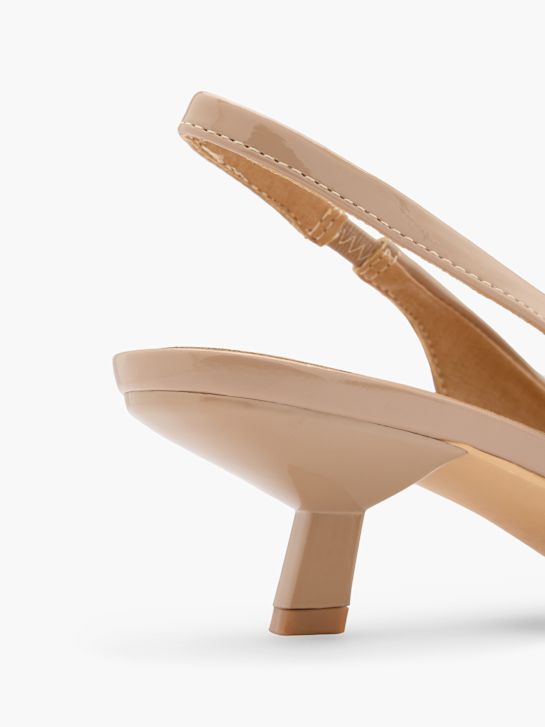Läst Copenhagen Slingback pump Beige 124612 6