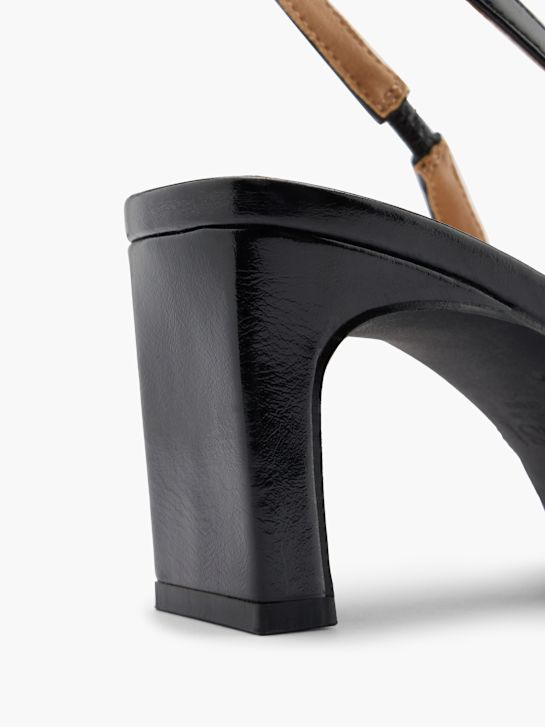 Läst Copenhagen Slingback pump Svart 124611 6