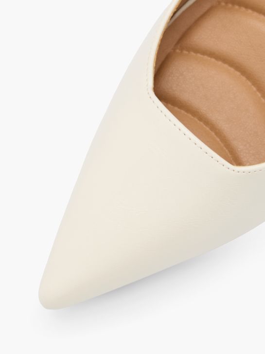 Läst Copenhagen Slingback pump Benvit 124613 5
