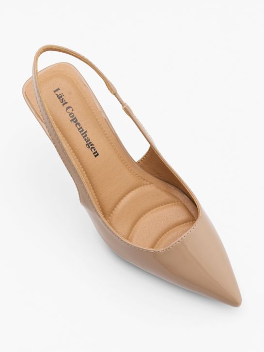 Läst Copenhagen Slingback pump Brun 124617 2