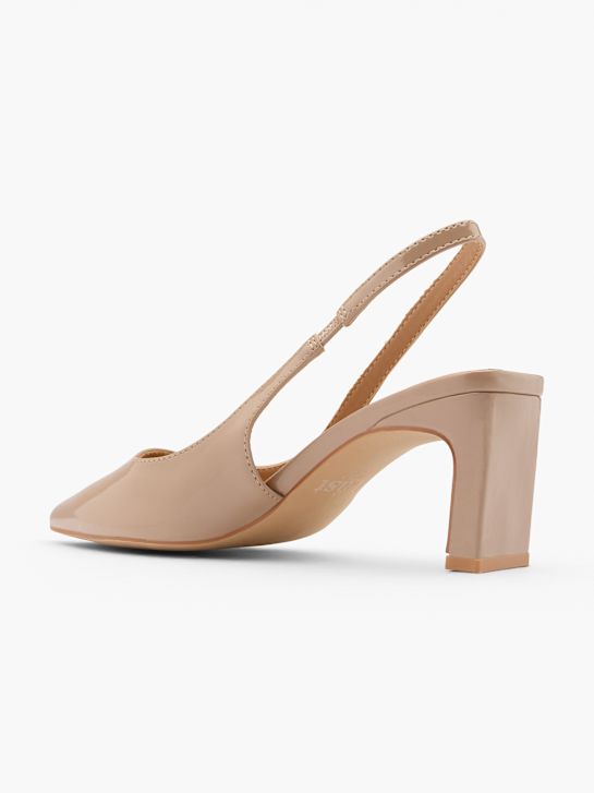 Läst Copenhagen Slingback pump Brun 124617 3