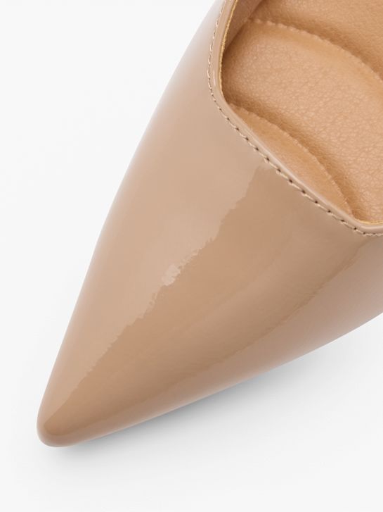 Läst Copenhagen Slingback pump Brun 124617 5