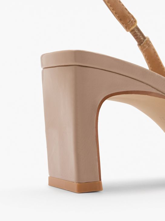 Läst Copenhagen Slingback pump Brun 124617 6
