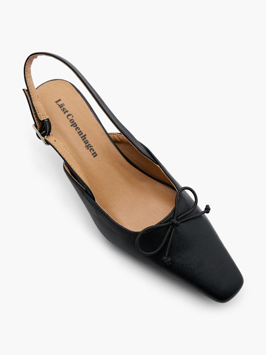 Läst Copenhagen Slingback pump Svart 124585 2