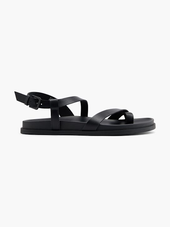 Graceland Toe post sandal Black 124783 1