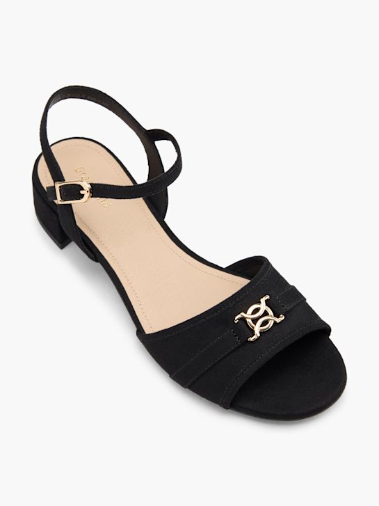 Graceland Sandale Noir 125200 2