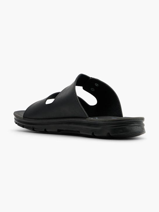 Bio Comfort Papuci cu talpă adâncă Negru 126127 3