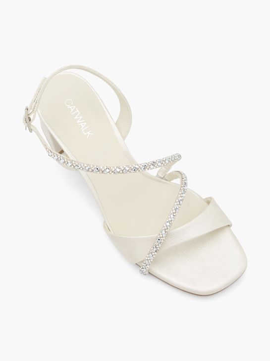 Catwalk Sandalette Creme 126256 2