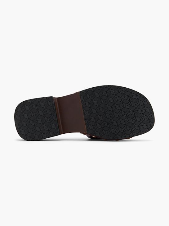 Catwalk Flache Pantolette Bordeaux 126325 4
