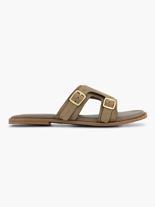 Graceland Pantofle Khaki 127364 1
