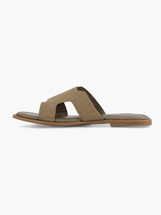 Graceland Pantofle Khaki 127364 2