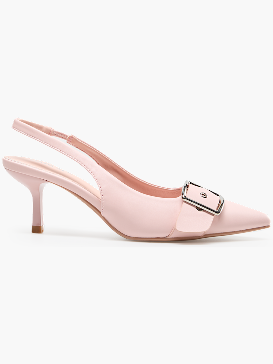 Catwalk Topuklu Ayakkabı Pembe 127741 1