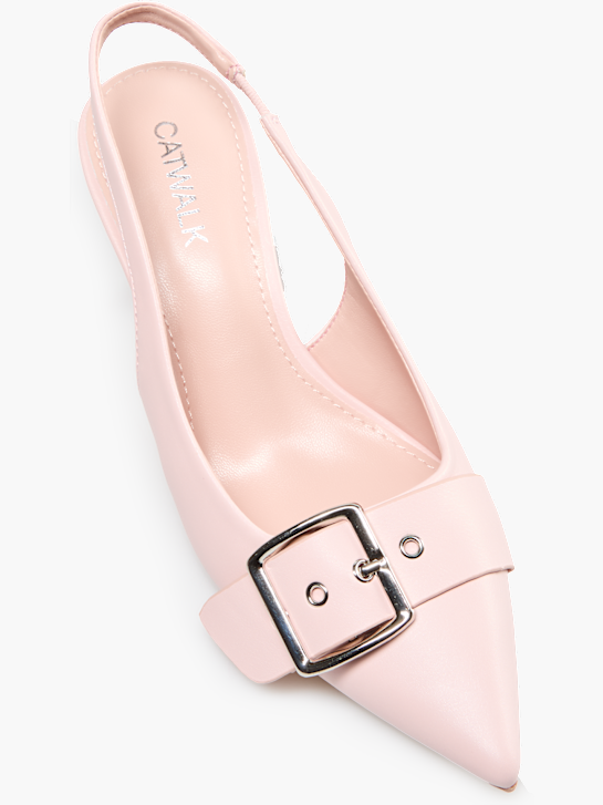 Catwalk Topuklu Ayakkabı Pembe 127741 2