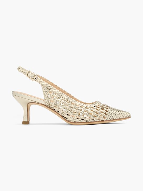 Catwalk Slingback salonke Zlatna 127948 1