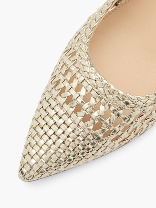 Catwalk Slingback salonke Zlatna 127948 5