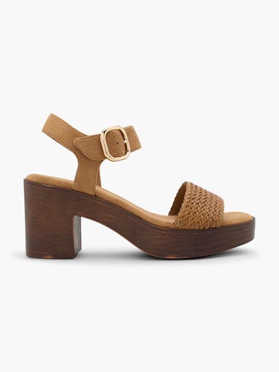 Catwalk Heeled sandal Brown 127963 1