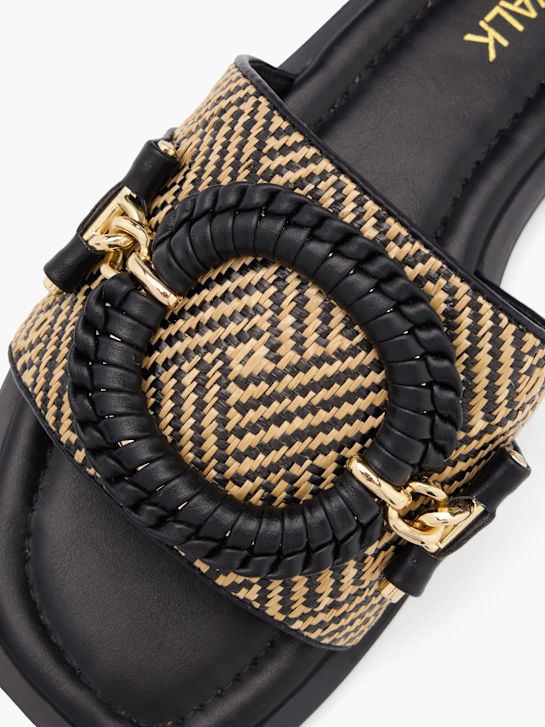 Catwalk Plitke papuče Crna 128118 5