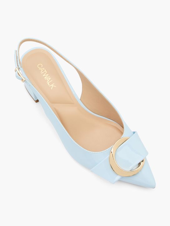 Catwalk Slingback heel Blue 128219 2