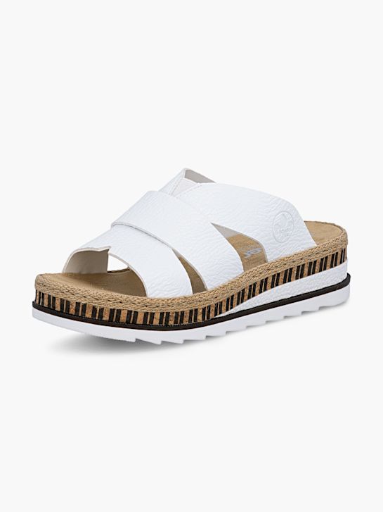 Rieker Chaussons Blanc 128434 2