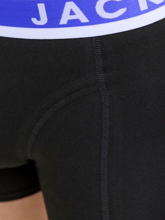 JACK & JONES Şort Siyah 128596 4