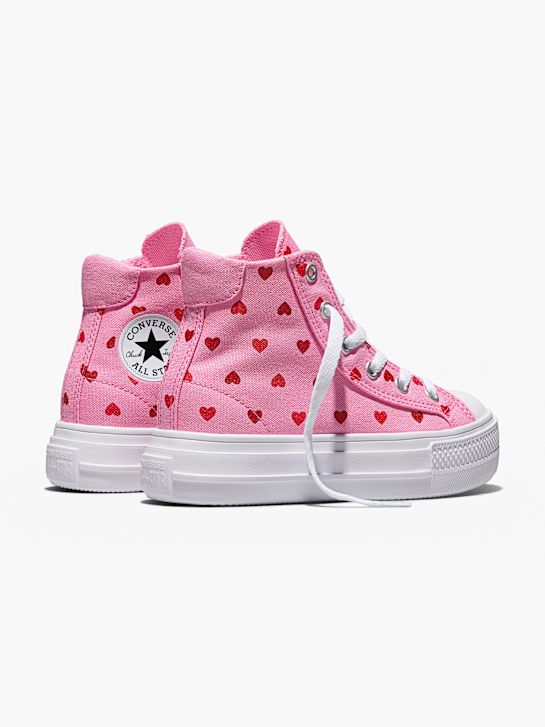 Converse High top trainer Pink 128228 5