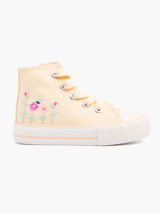 Graceland High top trainer Beige 128265 1