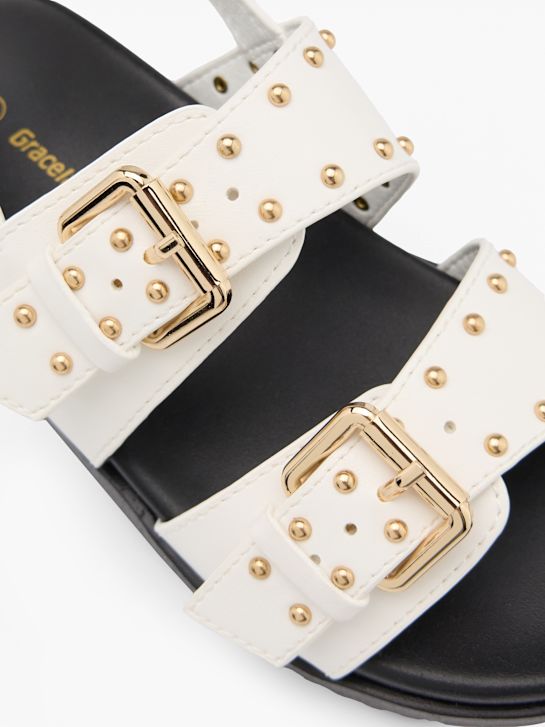 Graceland Sandal White 128254 5